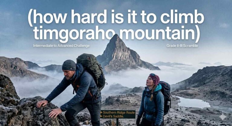 How Hard is it to Climb Timgoraho Mountain?