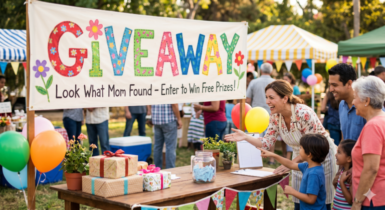 The Ultimate Guide to Winning Look What Mom Found Giveaways
