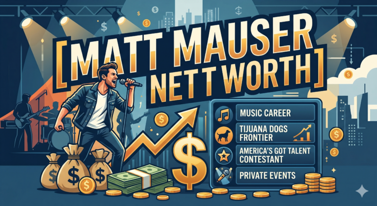 Matt Mauser Net Worth: Career, Music, and Financial Success