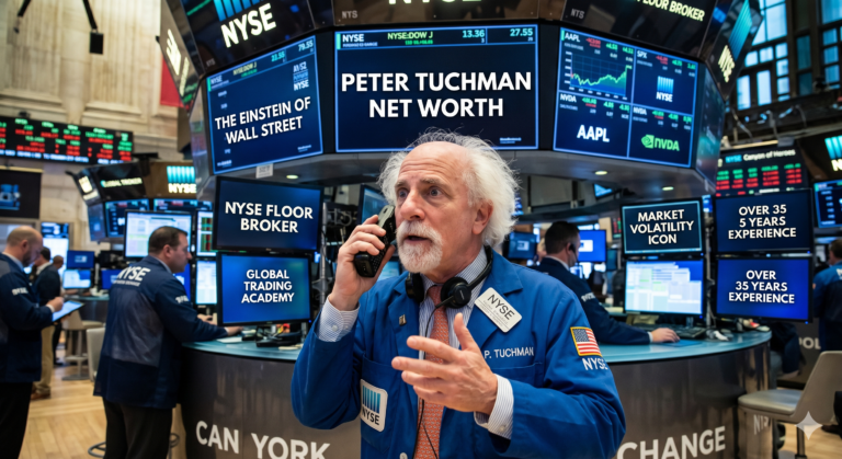 Peter Tuchman Net Worth 2026: The Wealth of the Einstein of Wall Street