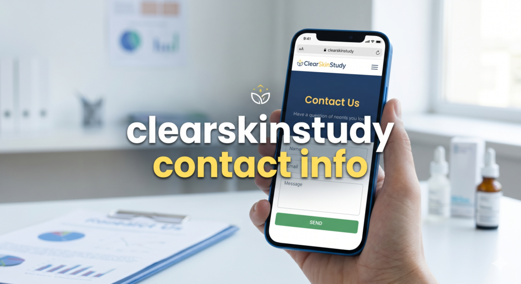Complete Guide to Finding clearskinstudy contact info
