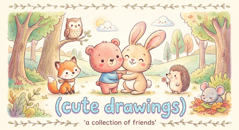Cute Drawings: The Science, Art, and Global Appeal of Adorable Illustration Cute Drawings