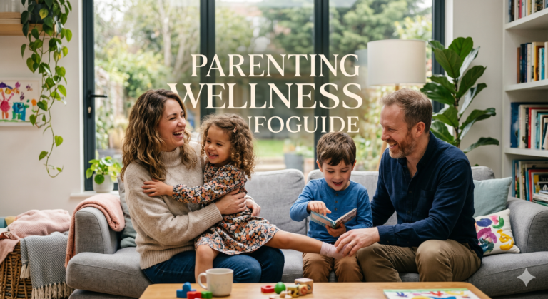Parenting Wellness Infoguide: Thriving Through the Chaos of Modern Raising