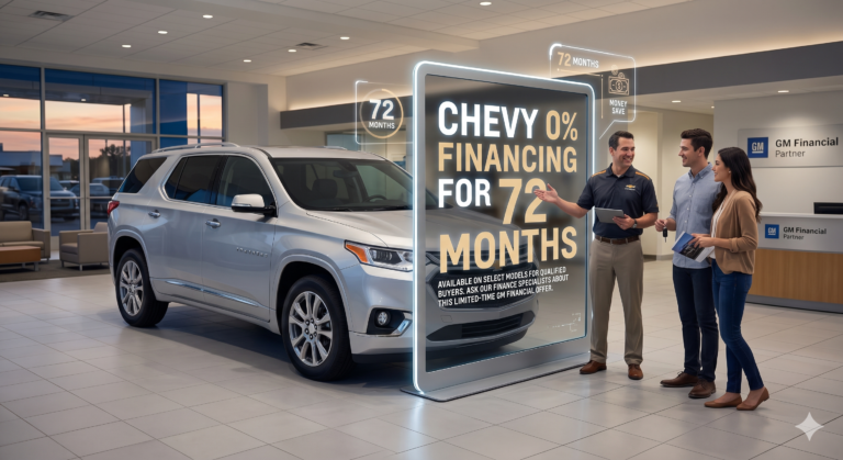 The Complete Guide to Chevy 0% Financing for 72 Months