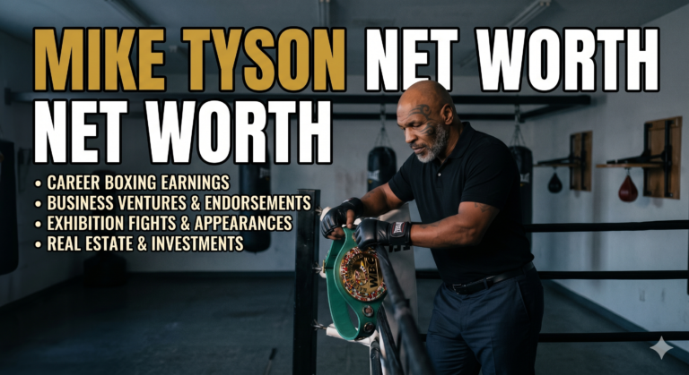 Mike Tyson Net Worth 2026: The Epic $30 Million Comeback